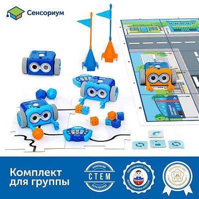 MS0037 Безэкранное программирование с Роботом Ботли (комплект для группы)